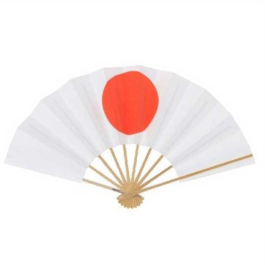 舞扇子 日の丸 白竹 日本製 舞踊 扇子 踊り 日舞 せんす よさこい 扇