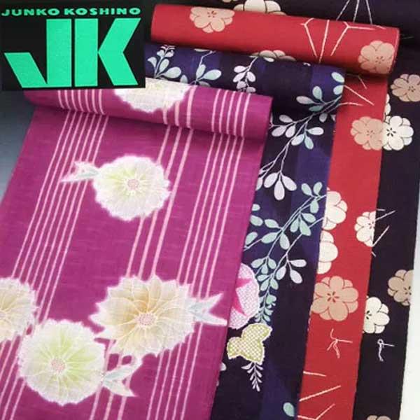 ブランド ゆかた 反物 JK JUNKO KOSHINO かわり織 浴衣 たんもの