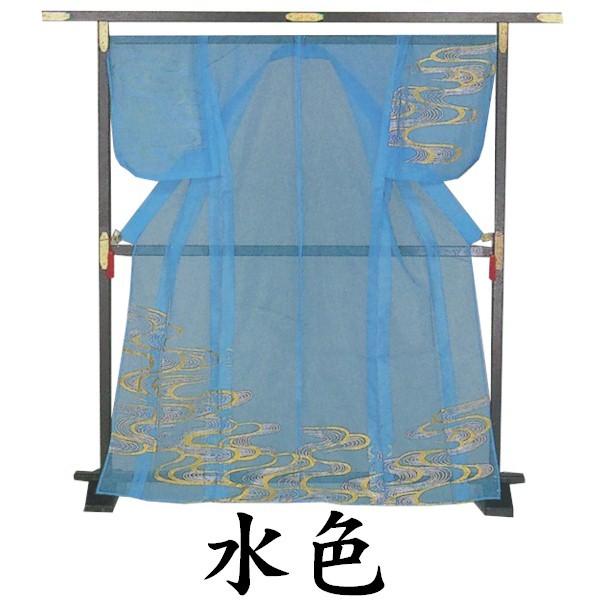 絵羽 かつぎ 流水 掛仕立 h銀27-423 踊り 衣装 舞踊 掛け 日本舞踊 白 