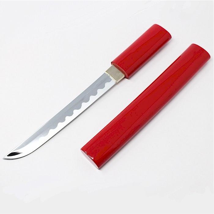 懐剣 短刀 朱塗り 踊り 小道具 （s3199） 刀 舞踊 日本舞踊 日舞 舞踊