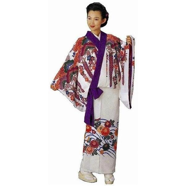 琉球舞踊民謡 衣装 着物 沖縄 紫色 沖縄民謡衣装が安い【8881