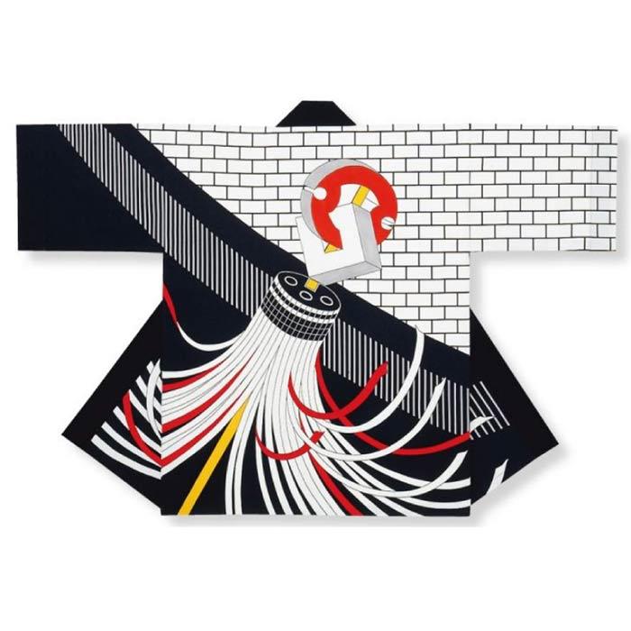 法被 半纏 白 黒 纏 はっぴ ハッピ 祭 メンズ レディース M宮6138 よさこい まつり 祭り 大人 袢纏 １点までメール便可 かわいい