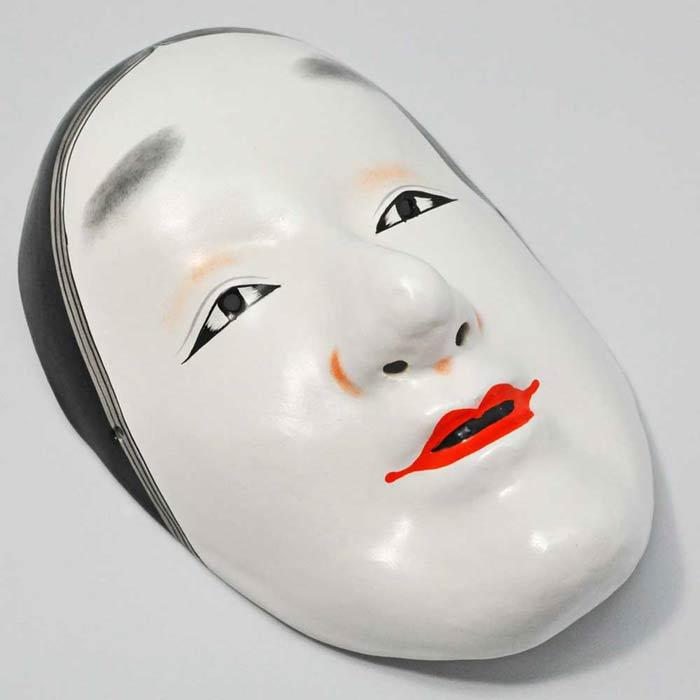 くわえ面 小面 能面 踊り 小道具 日舞 日本舞踊よさこい 演劇 おどり