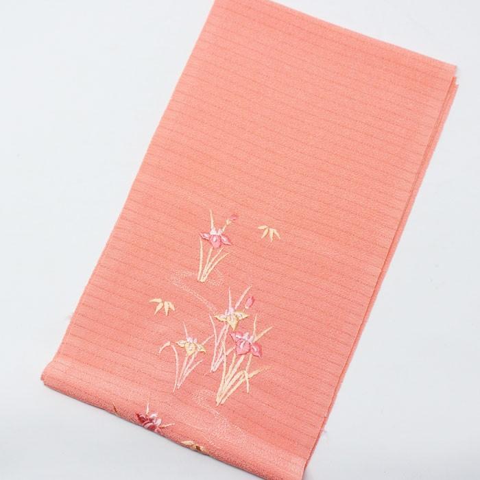 半襟 刺繍 夏 半衿 絽 縮緬 菖蒲 夏用 着物 刺繍半衿 半襟 刺繍 夏 半衿 絽 縮緬 菖蒲 夏用 着物 刺繍半衿