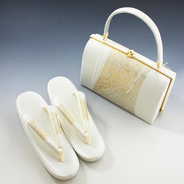 礼装用 高級 草履 バッグ セット 白金地 金粉 撒き糊散らし 螺鈿 フォーマル 結婚式 留袖 着物 バッグ 送料無料 I 浅草きもの市 通販 Yahoo ショッピング