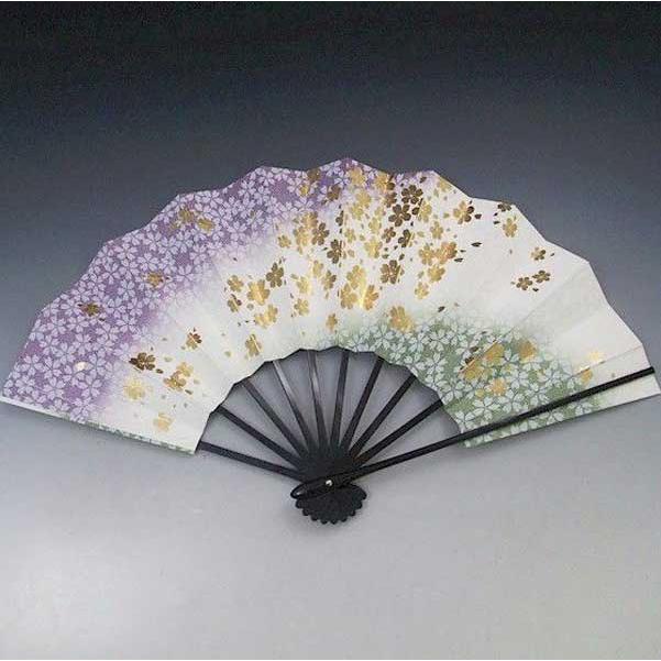 舞扇子 桜 藤 草 黒塗り 日本製 日舞 (g愛1359) 安い 舞踊 舞扇子 桜 藤 草 黒塗り 日本製 日舞 (g愛1359) 安い 舞踊