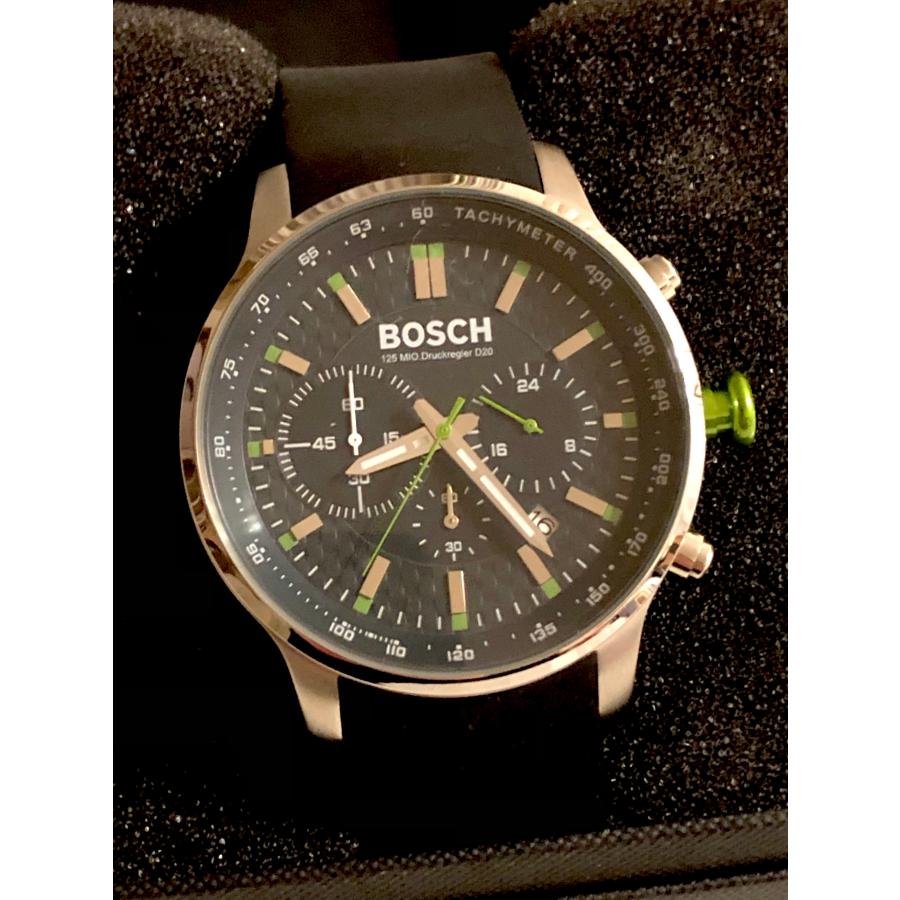 ボッシュBOSCH DIESEL クロノグラフ 腕時計 超レア・一点限り！ドイツ ボッシュ(BOSCH)製・カーボン クロノ