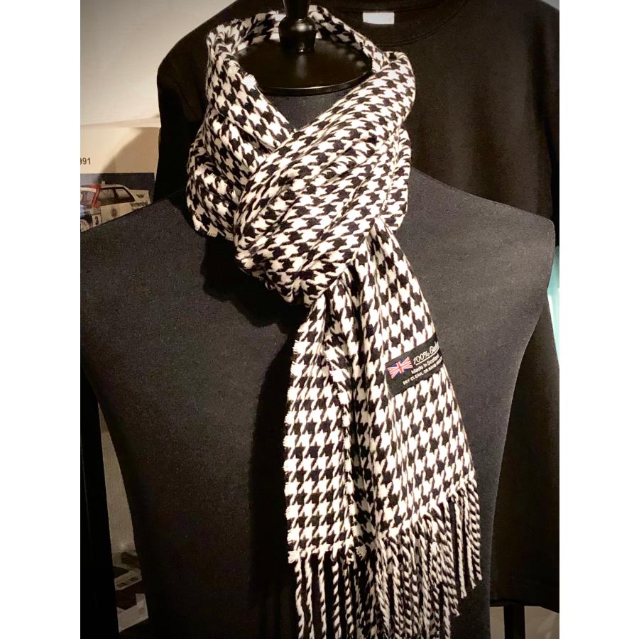 数量限定品 ポルシェ ぺピタチェック カシミア100% ドライビング