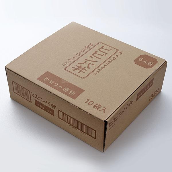 混ぜご飯の素 ビビンバ丼（4人前）370g 10袋入 ビビンバの具 ビビンバの素 旨辛コチュジャンダレ付 やまうの漬物 | やまう | 02