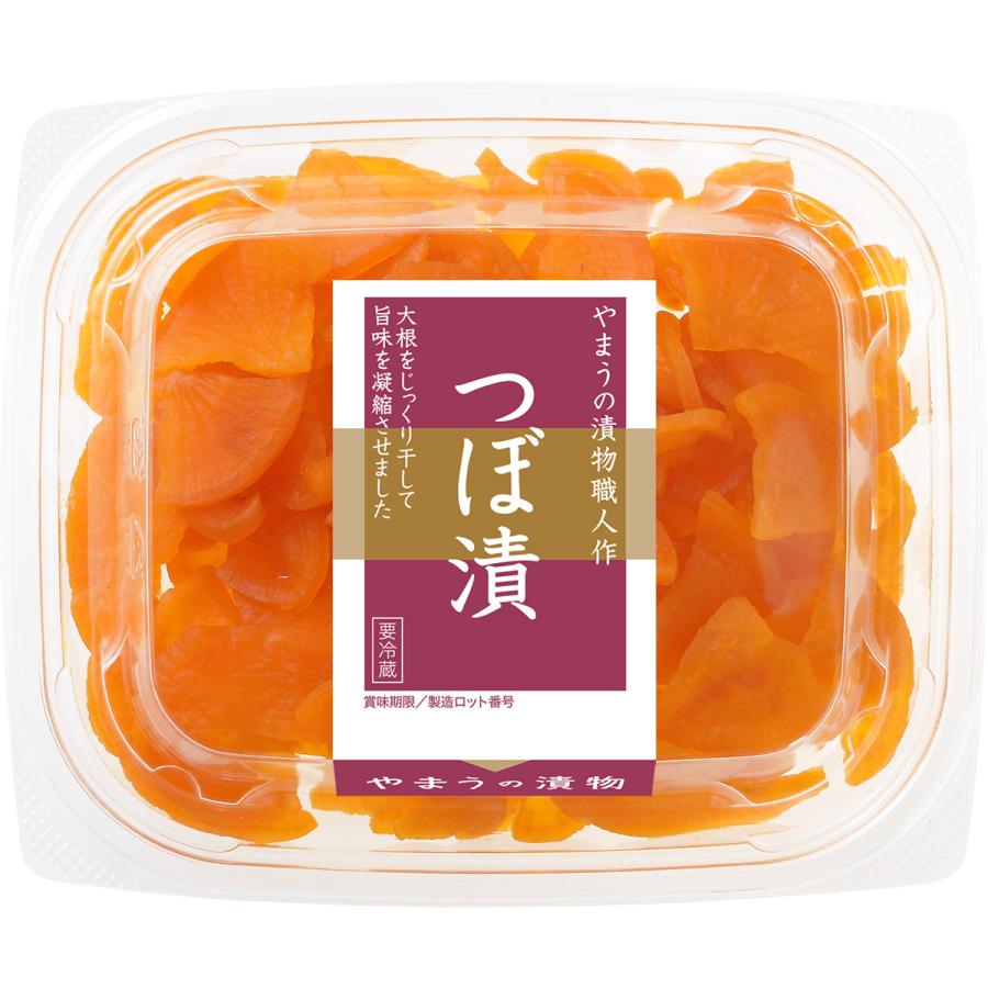 漬物 DC つぼ漬 80g 6個単位 (要冷蔵) ご飯のお供 やまうの漬物 | やまう