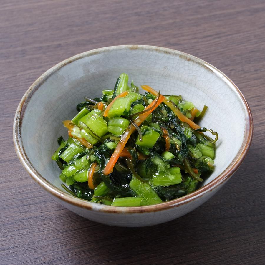 漬物 国産 野沢菜こんぶ285g6個入 (要冷蔵) ご飯のお供 野沢菜昆布 のざわな こんぶ おかず やまうの漬物 | やまう | 02
