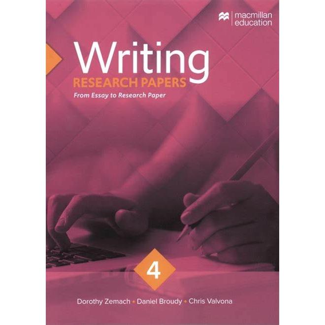 Writing Research Papers - From Essay to Paper (Macmillan Series 
