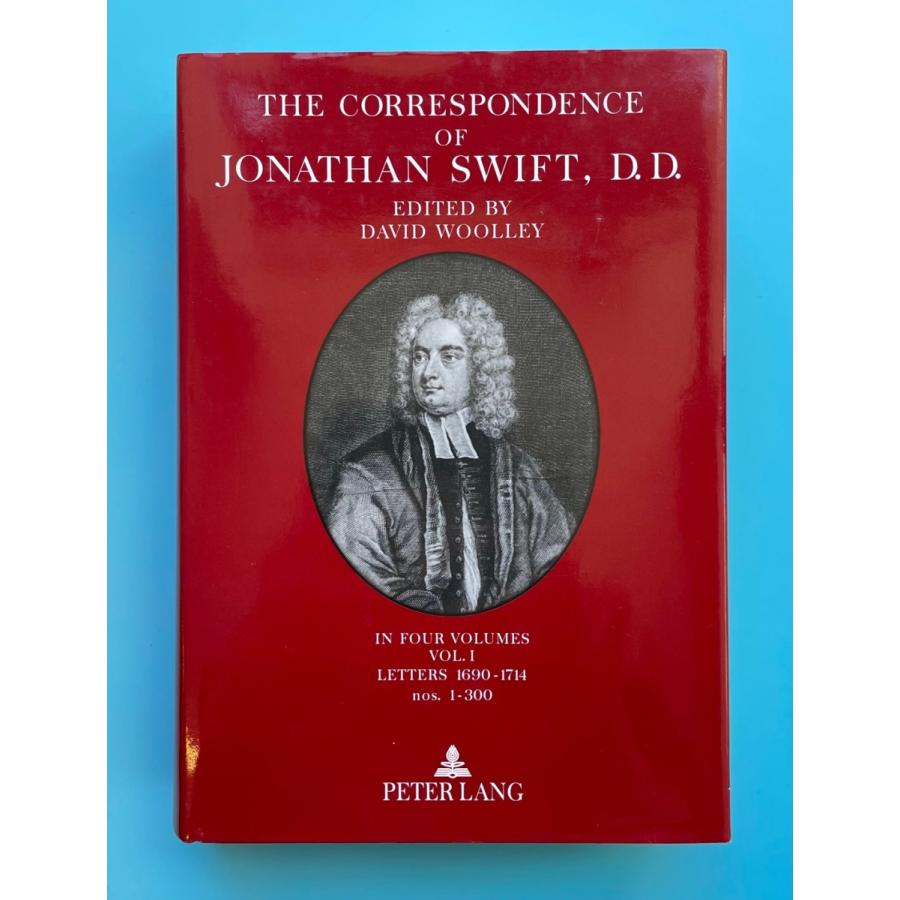 美品 Dictionnaire 函付き 洋書 The Correspondence of Jonathan Swift, D. D.: In Four Volumes Plus