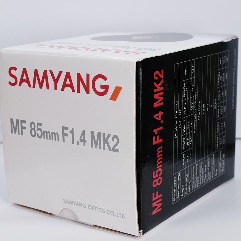 【アウトレット】【箱痛み】サムヤン　MF85mmF1.4 MK2 富士フイルムXマウント_4