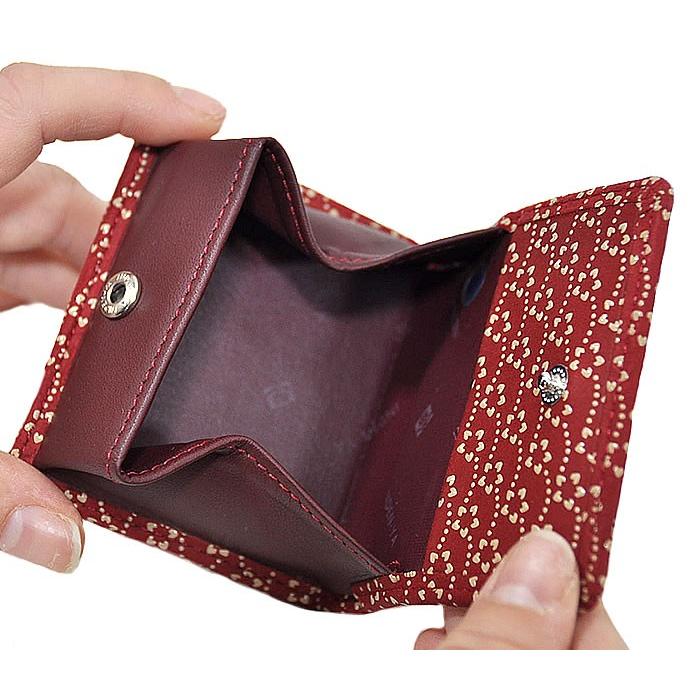 印傳屋（INDEN-YA） ホック式 小銭入れ 1207 [ 0601-017 ] クリック