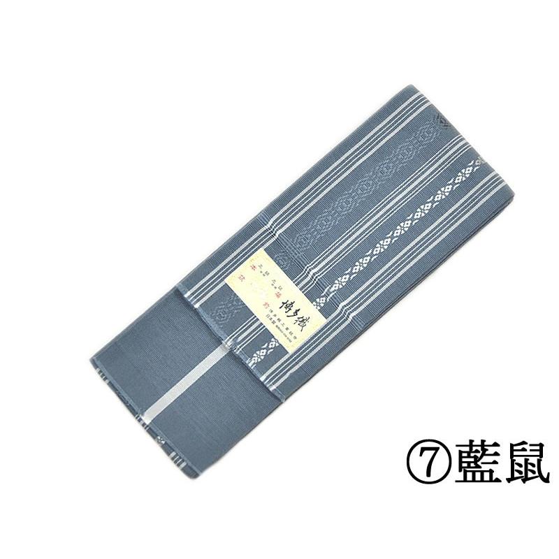 森博多織 男物 正絹 本場筑前博多織 角帯 献上柄 全5色 [ 0602-129