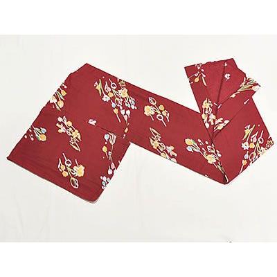 最適な価格 女物 仕立上りゆかた チューリップ 臙脂系 0912 124 浴衣 すぐ着られる 既製品 女性 レディース 花火 祭り 夏 小花 はな えんじ 綿 めん 正規店仕入れの Atempletonphoto Com