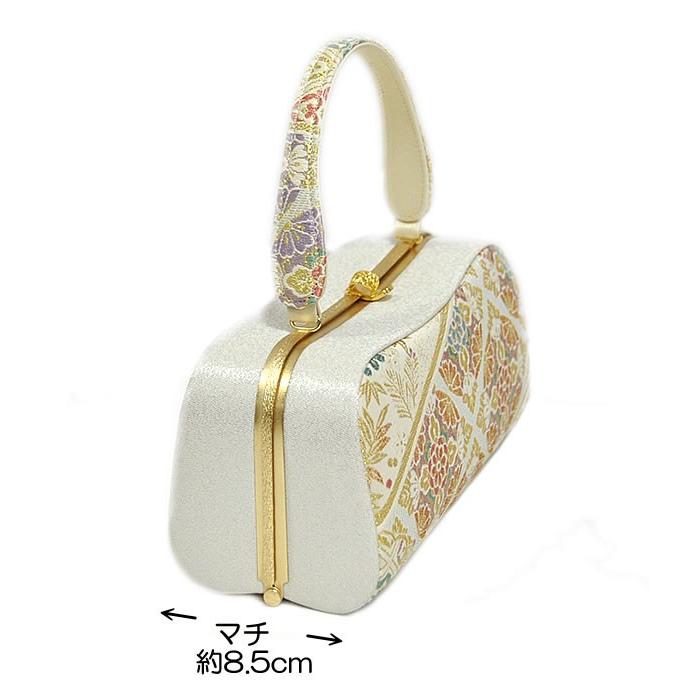 振袖・訪問着用 岩佐 草履バッグセット Mサイズ -吉祥文様/ベージュ