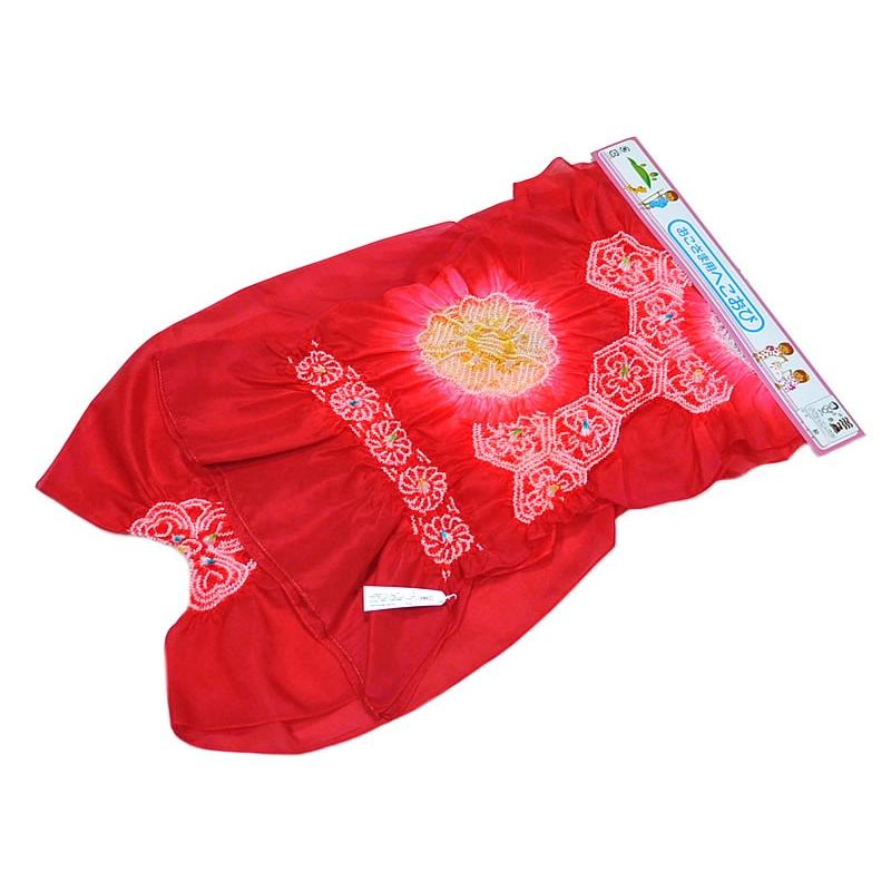 子供 正絹 兵児帯 赤色 17 1147 七五三 着物 きもの こども 浴衣 ゆかた 女の子 女児 シルク きぬ 日本製 絞り しぼり レッド Prettyfunnyballoons Com