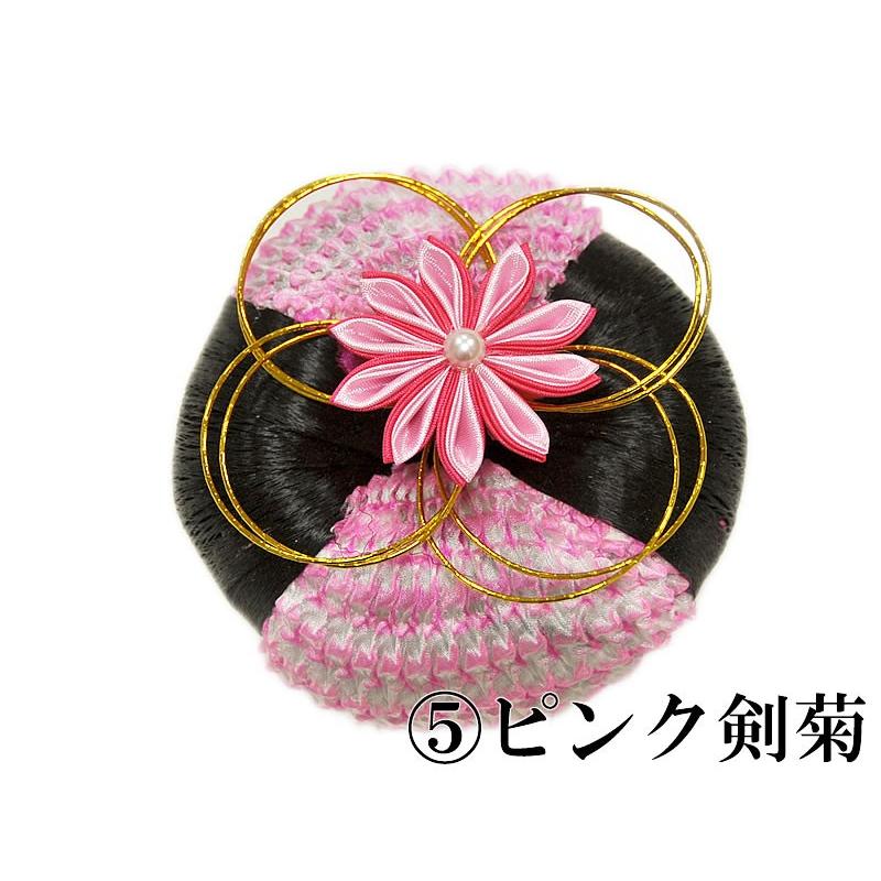 女の子・子供用 髪飾り -髷（まげ）- 全5色 [ 1911-3119 ] 日本髪