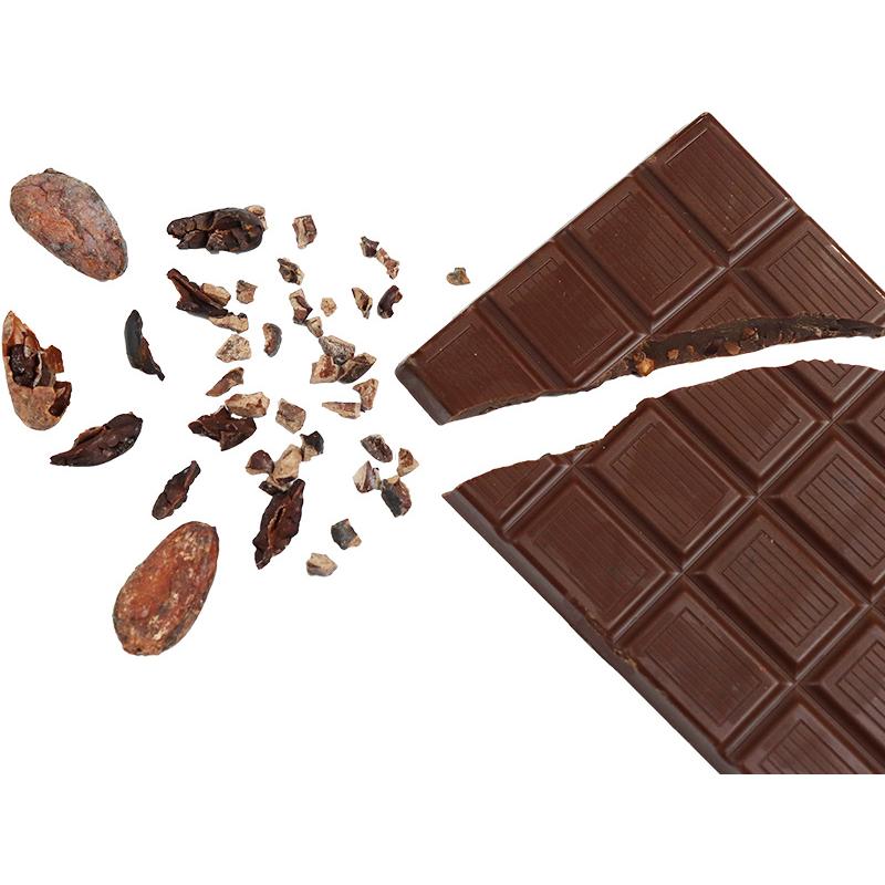 フェアトレード有機カカオニブチョコレート 80g　(メール便 単品6個まで対応)/ バレンタイン ホワイトデー ギフト  オーガニック | 第3世界ショップ | 05