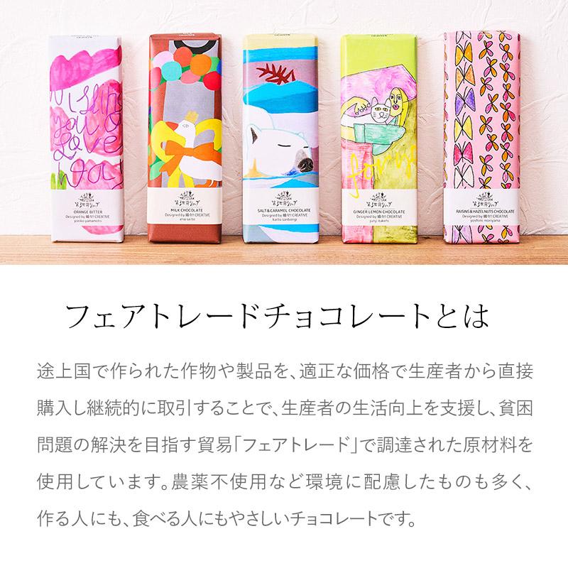 フェアトレード有機ウインターチョコレート　100g/  バレンタイン ホワイトデー ギフト  可愛いパッケージ(メール便 単品6個まで対応) | 第3世界ショップ | 03