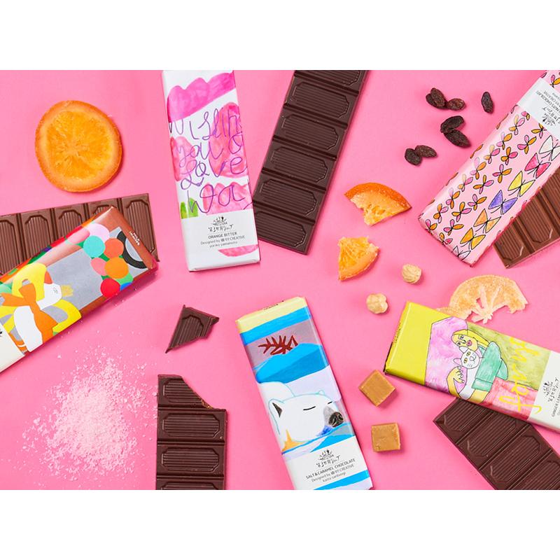 Artisan フェアトレード有機ソルト＆キャラメルチョコレート（雪原の異世界） 40g オーガニック バレンタイン ホワイトデー ギフト (メール便 単品16個まで対応) | 第3世界ショップ | 03