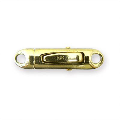K18 キャストクラスプ 丸カン付 4mm