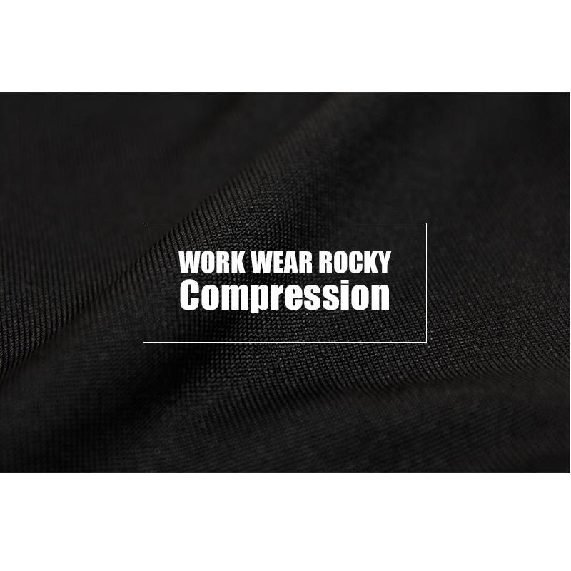 長袖　インナー ROCKY ロッキー  クールシャツ coolcore クールインナー  メンズ　 ラグランコンプレッション RC3903  作業服 作業着｜asashin｜02
