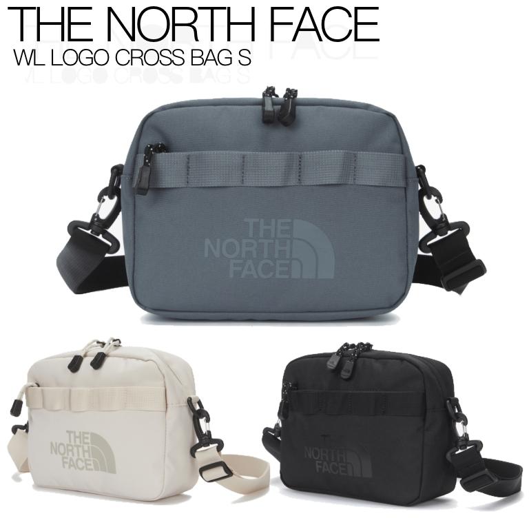 【THE NORTH FACE】WL LOGO CROSS BAG S ホワイトラベルロゴクロスバックS BLACK CREAM DARK
