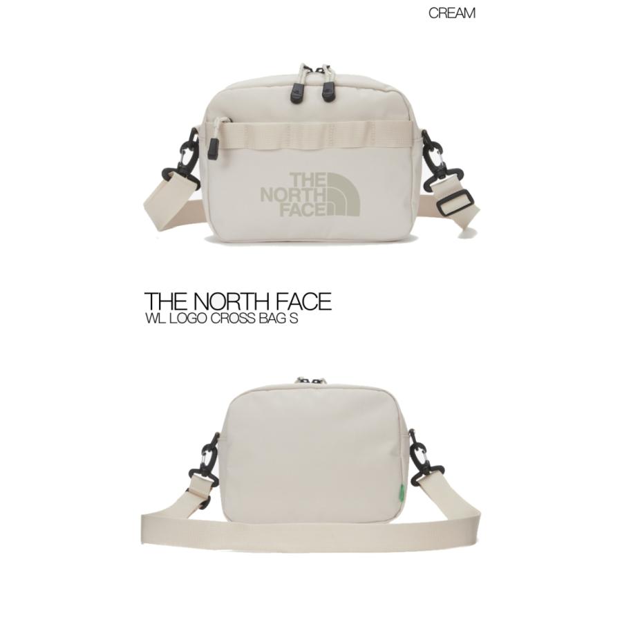 【THE NORTH FACE】WL LOGO CROSS BAG S ホワイトラベルロゴクロスバックS BLACK CREAM DARK
