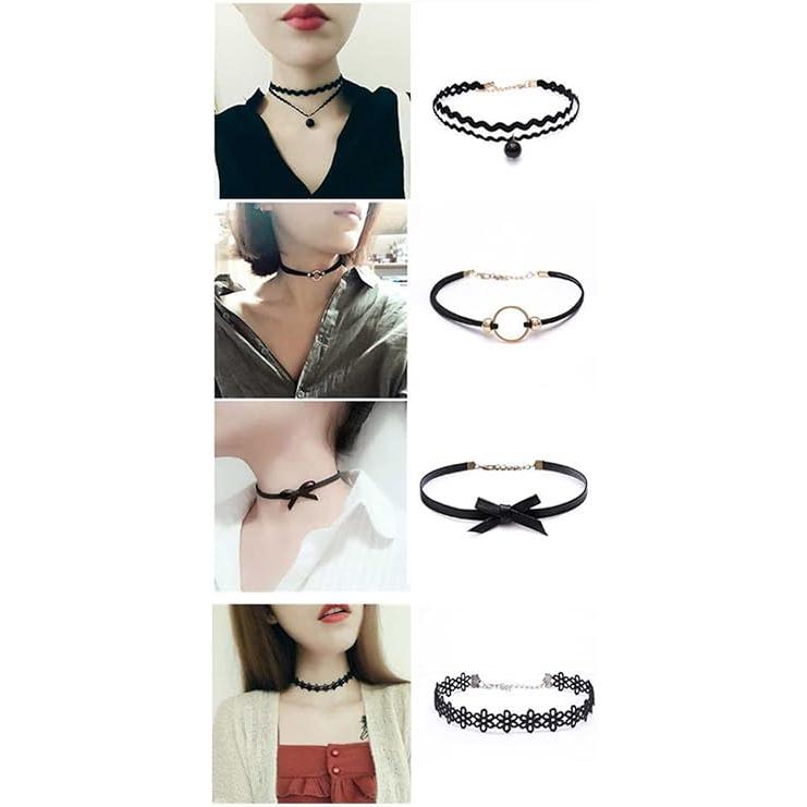 チョーカー ネックレス黒 シンプルおしゃれ メンズ レディース choker