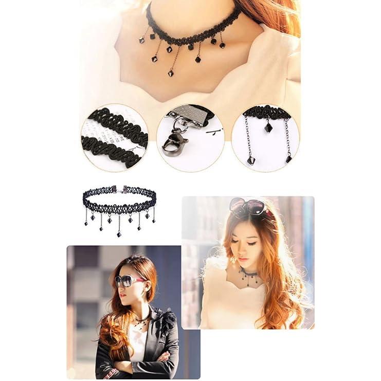 チョーカー ネックレス黒 シンプルおしゃれ メンズ レディース choker