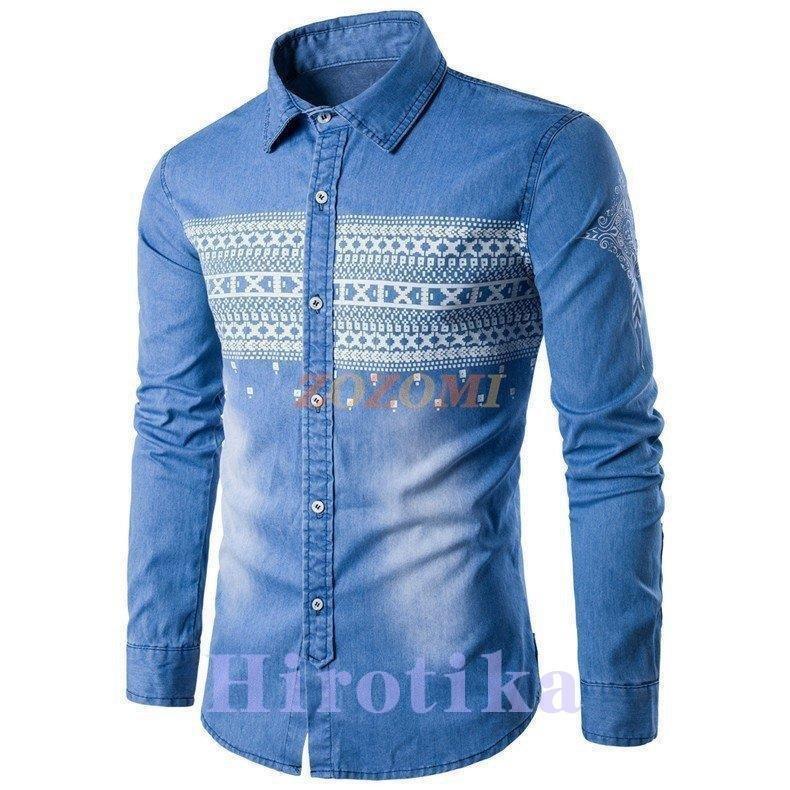 デニムシャツ メンズ アウター Gジャン 春夏秋 メンズアウター カジュアル 2色 大きいサイズ M 3xl 10代 代 30代 限定販売