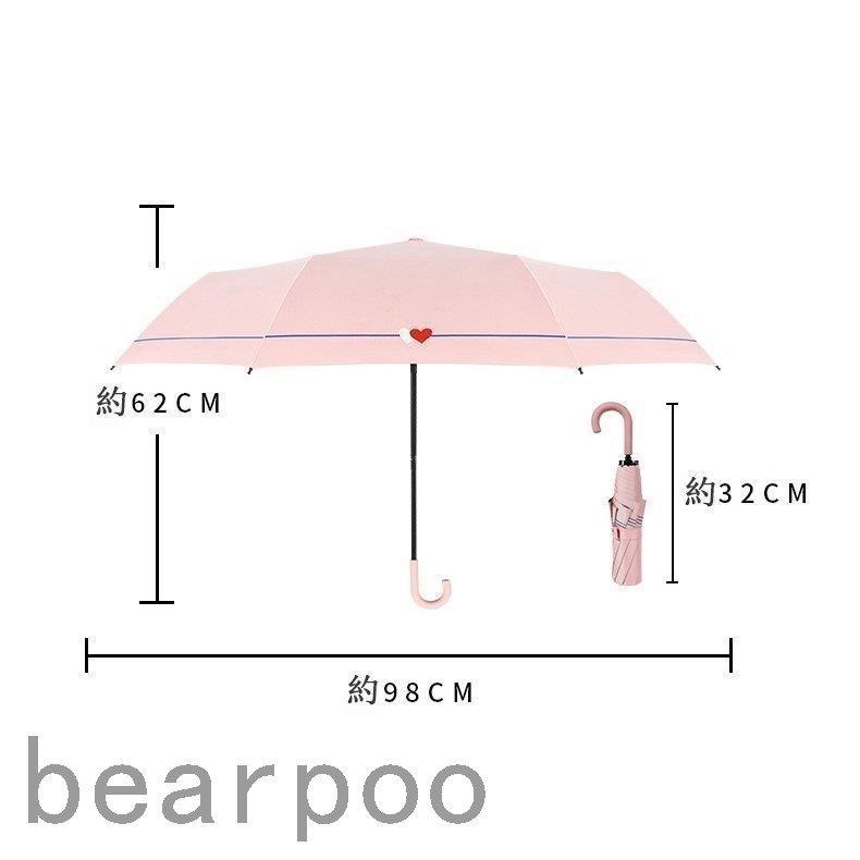 財布 帽子 ファッション小物 ポイントキャンペーン中 折りたたみ傘 レディース 日傘 雨傘 晴雨兼用傘 ストライプ Uvカット 紫外線対策 完全遮光 遮熱 プリント 手動傘 3段折りたたみ 傘袋付き 可愛い 女性用 8本骨 Snovwi07f0 Boulevardrestaurants Com