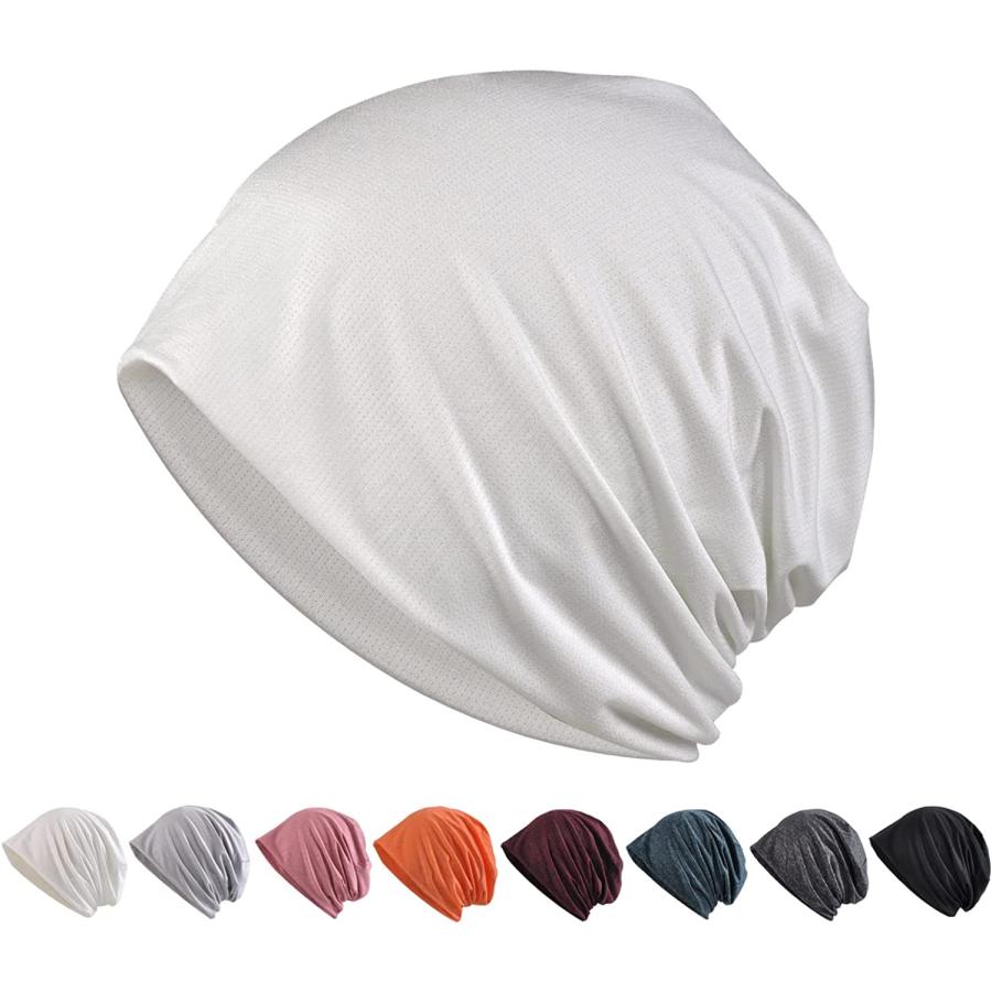 ニット帽 メンズ サマーニット キャップ ひんやり冷感素材・通気