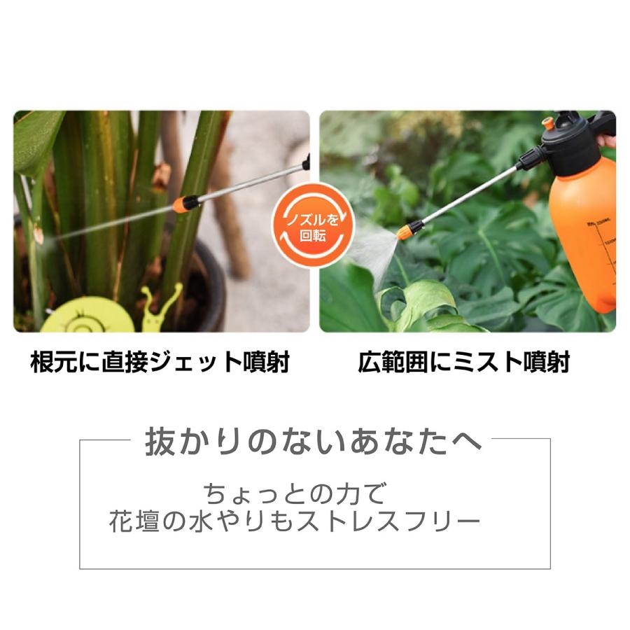 噴霧器 手動 ノズル 交換 小型 加圧ポンプ式 除草剤 ガーデニング 霧吹き 洗車 ハウスクリーニング 施設消毒作業 家庭用 Funmu001 Asbebe 通販 Yahoo ショッピング