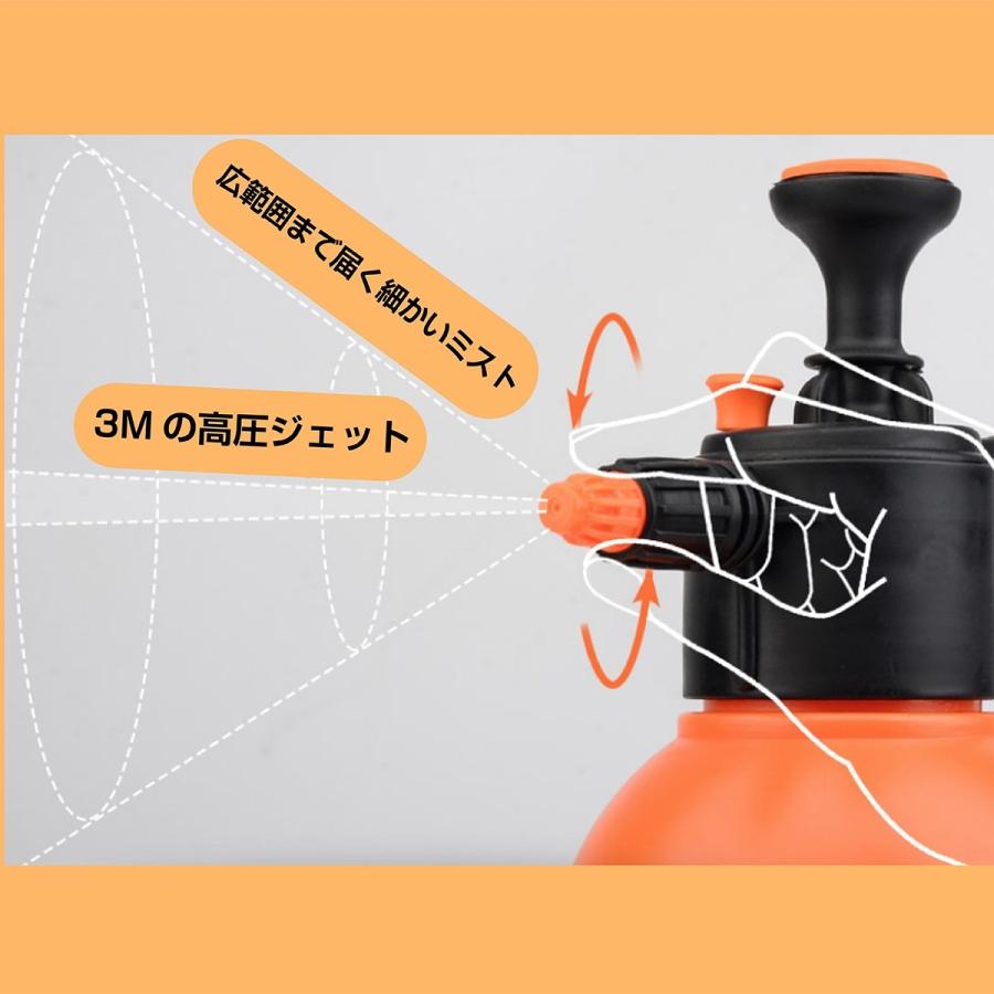 噴霧器 手動 ノズル 交換 小型 加圧ポンプ式 除草剤 ガーデニング 霧吹き 洗車 ハウスクリーニング 施設消毒作業 家庭用 Funmu001 Asbebe 通販 Yahoo ショッピング