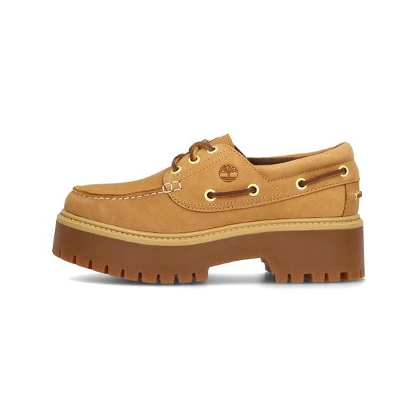 Timberland ティンバーランド STONE STREET BOAT SHOE レディースシューズ 厚底 本革 プラットフォーム｜asbee｜03