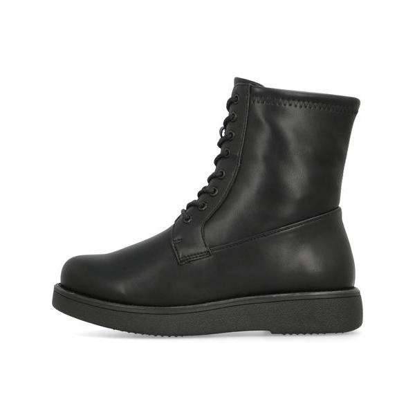 heal me ヒールミー レディース レースアップマニッシュブーツ 幅広3E