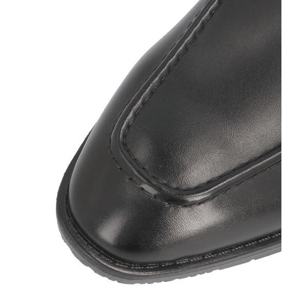 CHARKIES チャーキーズ メンズ 耐水ビジネスシューズ 幅広3E 滑りにくい 396001ローファー スリッポン ブラック [396000]