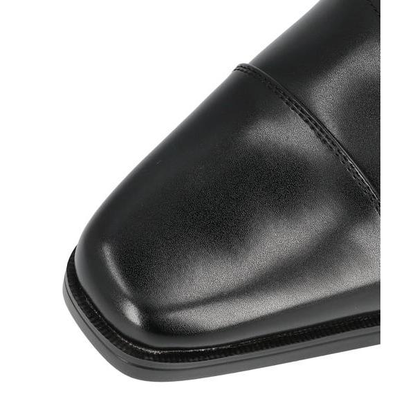 North Date ノースデイト 【ハンズフリー】メンズ スパイク付きビジネスシューズ【耐水/金属ピンスパイク/幅広4E/降雪地】 37001 [HF] ブラック NORTH DATE（ノースデイト） ハンズフリー メンズ スパイク付き