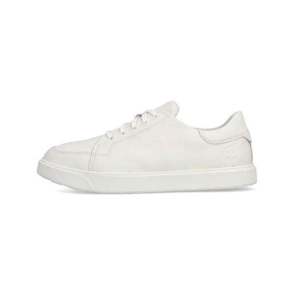 Timberland ティンバーランド EMERSON STREET LOW LACE SNEAKER【本革】メンズレザースニーカー(エマーソンストリートロー) A6BVJ EM2 ホワイト 爆買の画像