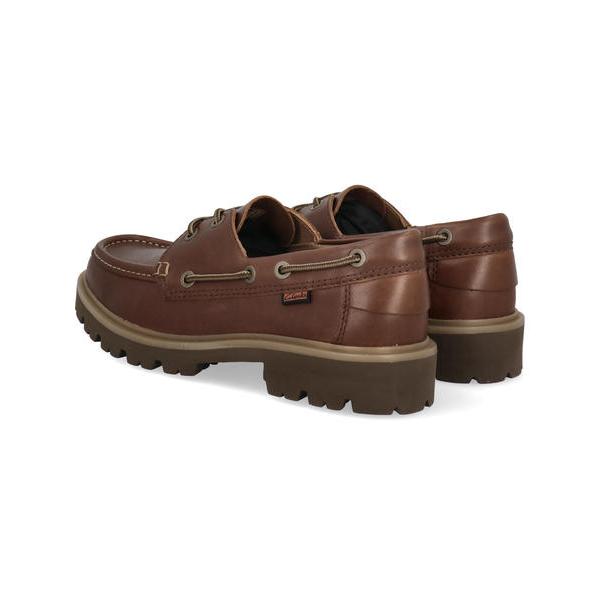 Clarks（クラークス） CLEYHILL BOAT メンズシューズ モカシン クレイ