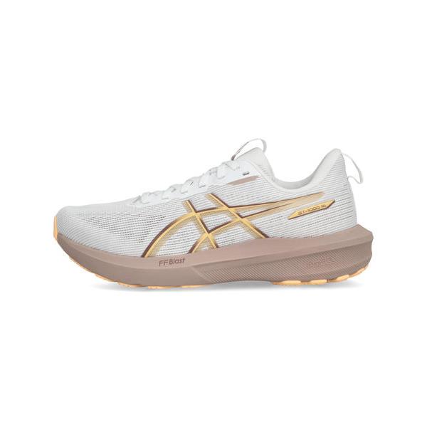 ASICS アシックス GT-1000 14【軽量】レディーススニーカー ランニングシューズ 1012B859 100 ホワイト/ラブルレッド ASICS（アシックス） GT-1000 14 軽量 レディーススニーカー