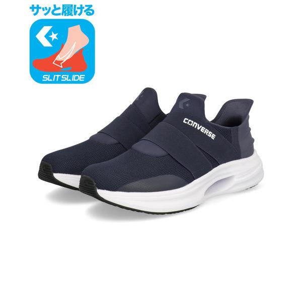 converse コンバース CAVESTAR SLIT SLIDE XG レディーススニーカー スリッポン(ケイブスタースリットスライドXG) 33600052 [HF] ネイビー【レディース】 CONVERSE（コンバース） CAVESTAR SLIT SLIDE XG レディーススニーカー