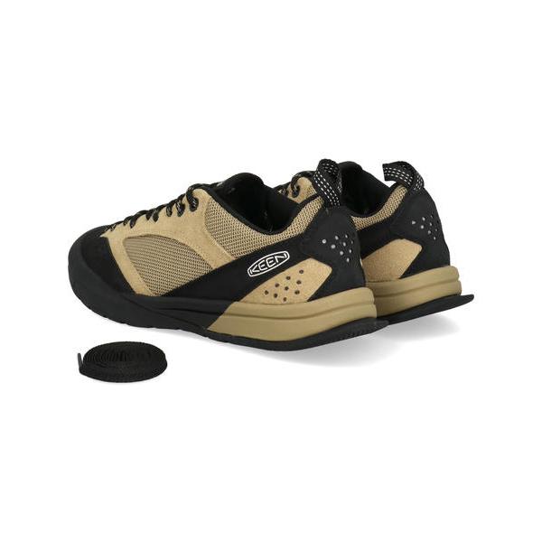 KEENジャスパー24cm新品ブラック アウトドアシューズスエード スニーカー KEENジャスパー24cmアウトドアシューズブラック スエード スニーカー