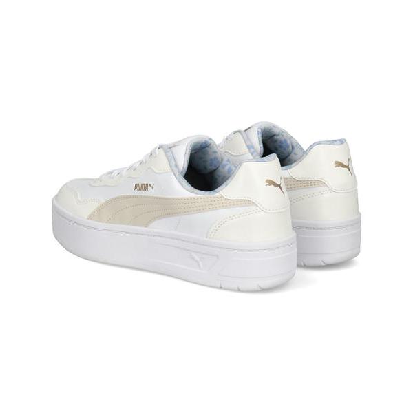 PUMA（プーマ） COURT LALLY SKYE FLOWER レディース厚底スニーカー