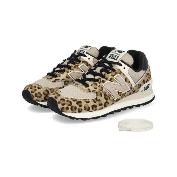 New Balance（ニューバランス） W574 レディーススニーカー アニマル柄