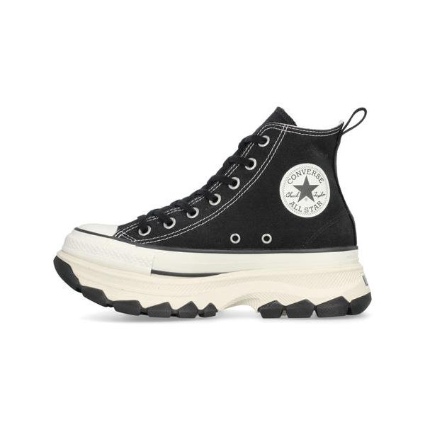 converse コンバース ALL STAR TREKWAVE Z HI レディーススニーカー ハイカット 厚底 オールスタートレックウエーブZHI 31317371 ブラック 爆買の画像